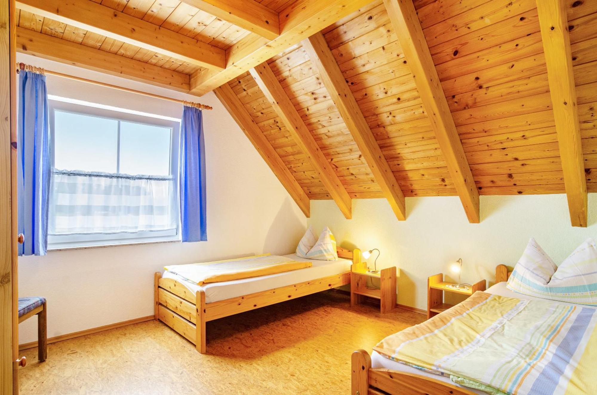 Beutenmuehle Straussenfarm Dach Owingen Bagian luar foto